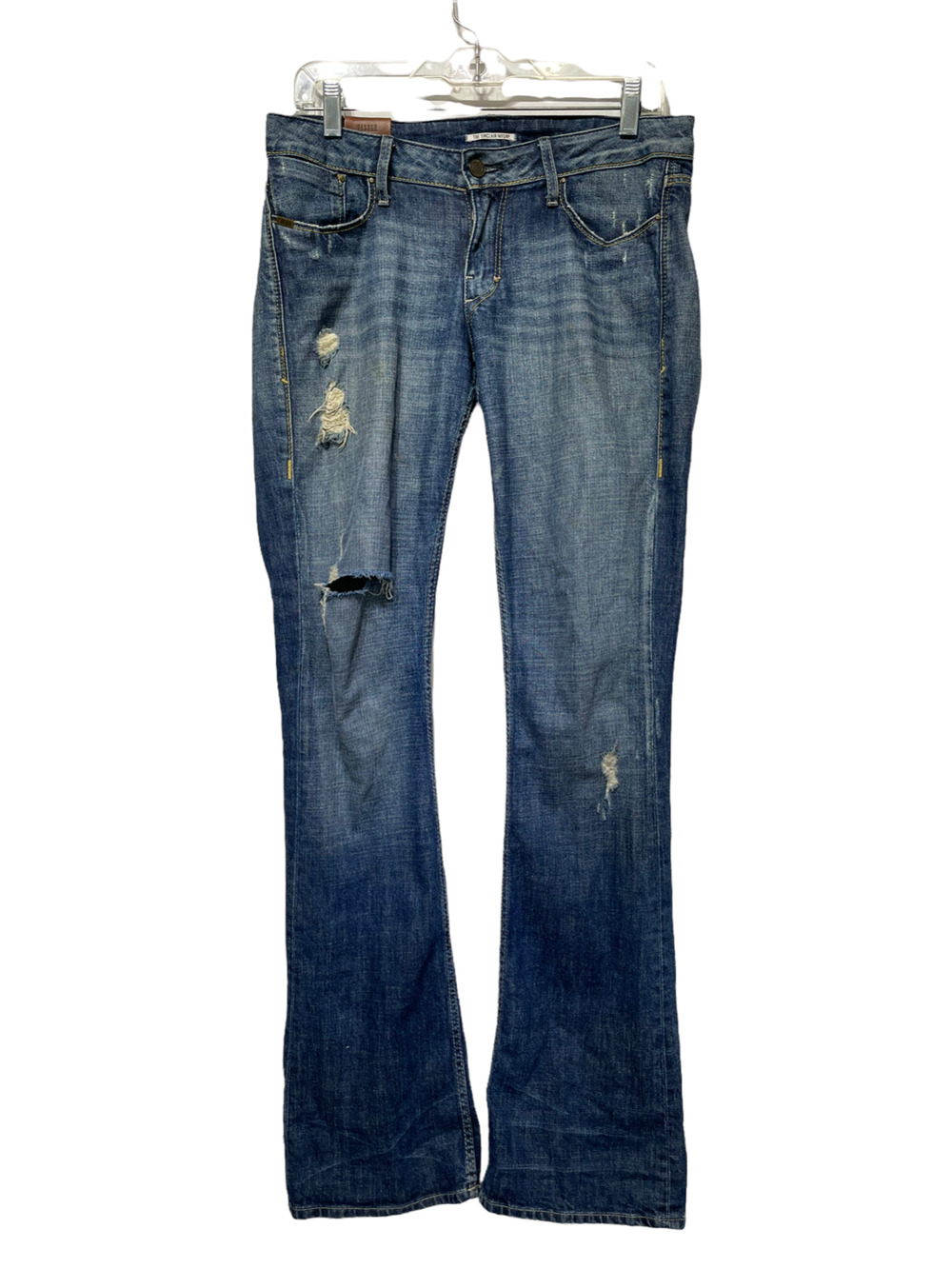 Sinclair MFGRP. vassar the channel boot distressed jeans Size 28